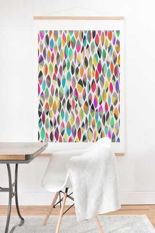 Garima Dhawan connections 7 Art Print And Hanger