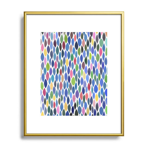 Garima Dhawan connections 8 Metal Framed Art Print