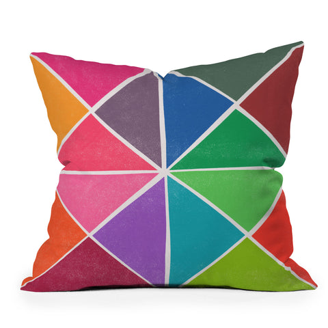Garima Dhawan converge 1 Throw Pillow
