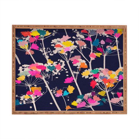 Garima Dhawan Cow Parsley 3 Rectangular Tray