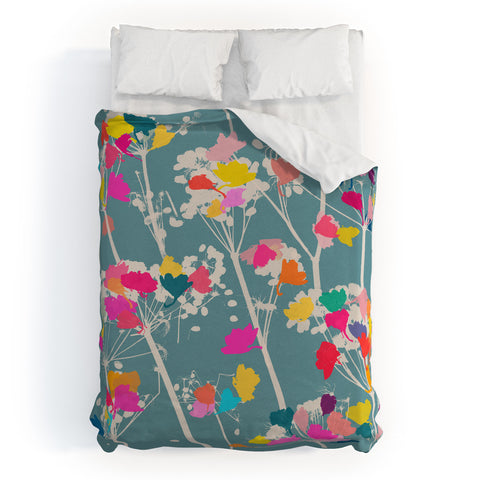 Garima Dhawan cowparsley 1 Duvet Cover