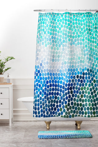 Garima Dhawan dance 5 Shower Curtain And Mat