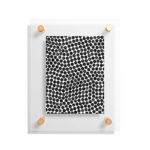 Garima Dhawan dance black Floating Acrylic Print