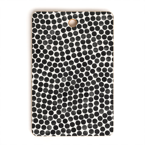 Garima Dhawan dance black Cutting Board Rectangle