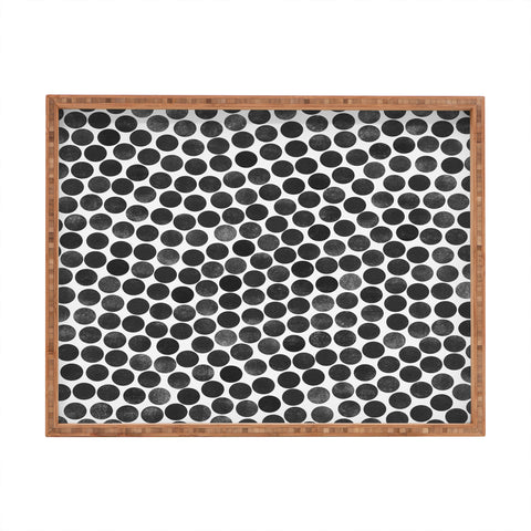 Garima Dhawan dance black Rectangular Tray