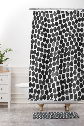 Garima Dhawan dance black Shower Curtain And Mat