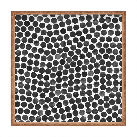 Garima Dhawan dance black Square Tray