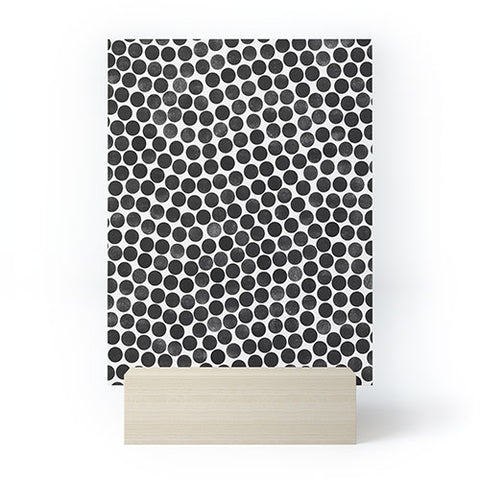 Garima Dhawan dance black Mini Art Print