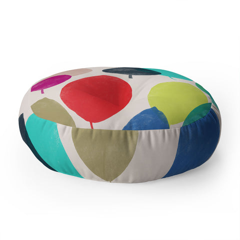 Garima Dhawan dawn 1 Floor Pillow Round