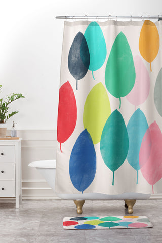 Garima Dhawan dawn 1 Shower Curtain And Mat