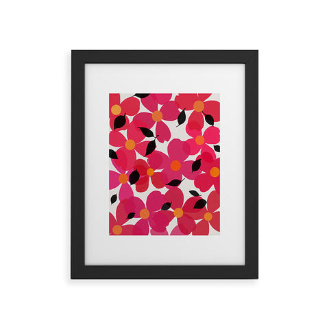 Garima Dhawan dogwood 13 Framed Art Print