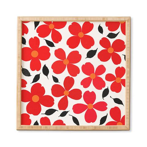 Garima Dhawan dogwood 14 Framed Wall Art