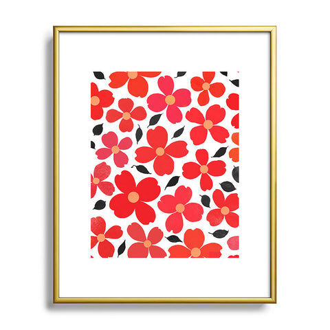 Garima Dhawan dogwood 14 Metal Framed Art Print