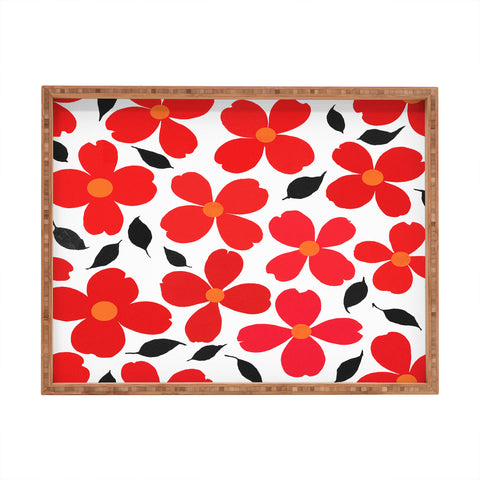 Garima Dhawan dogwood 14 Rectangular Tray