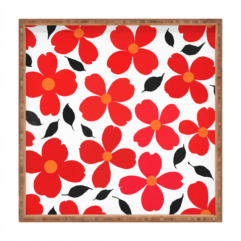 Garima Dhawan dogwood 14 Square Tray