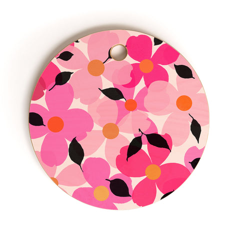 Garima Dhawan dogwood 15 Cutting Board Round
