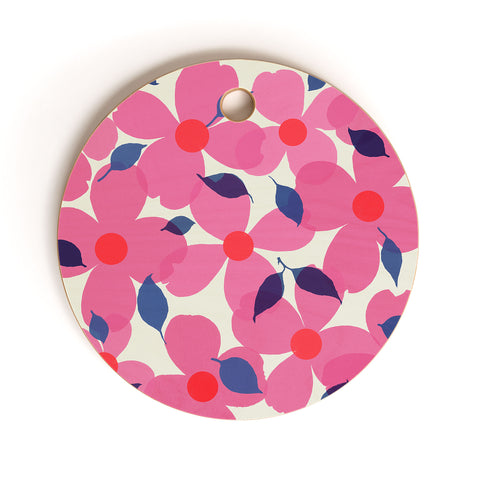 Garima Dhawan dogwood 18 Cutting Board Round