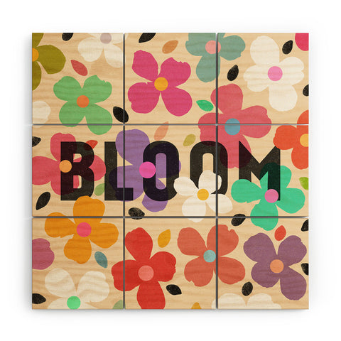 Garima Dhawan Dogwood Bloom Wood Wall Mural
