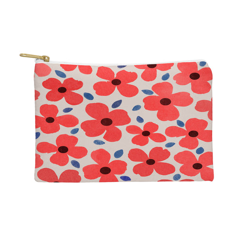 Garima Dhawan Dogwood Red Pouch