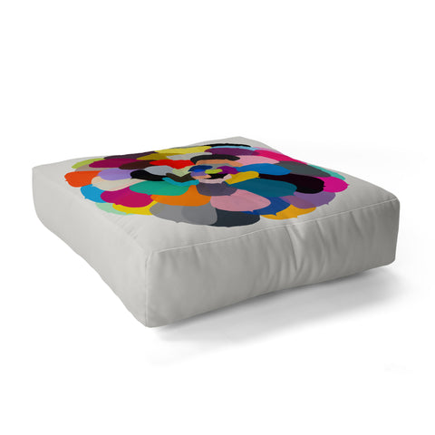 Garima Dhawan echeveria 1 Floor Pillow Square