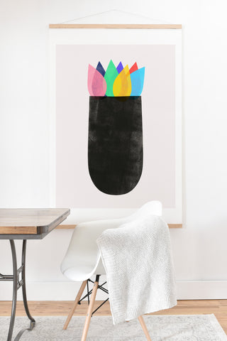 Garima Dhawan ensemble 1 Art Print And Hanger