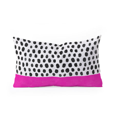 Garima Dhawan fava 11 Oblong Throw Pillow