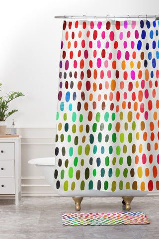 Garima Dhawan fava 2 Shower Curtain And Mat