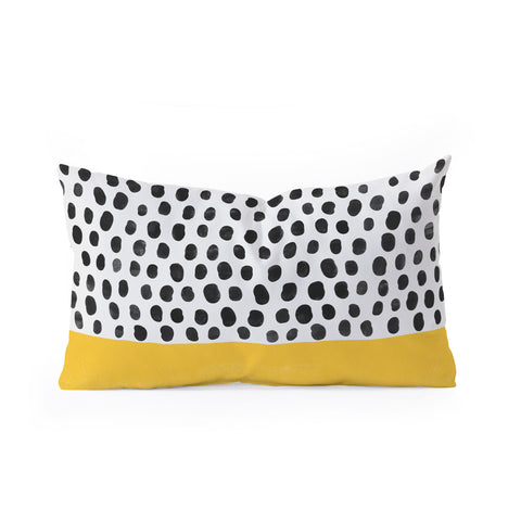 Garima Dhawan fava 8 Oblong Throw Pillow