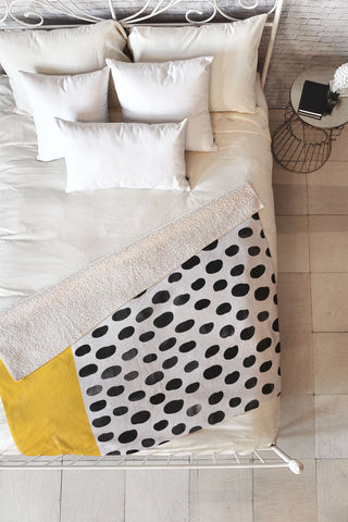 Garima Dhawan fava 8 Fleece Throw Blanket