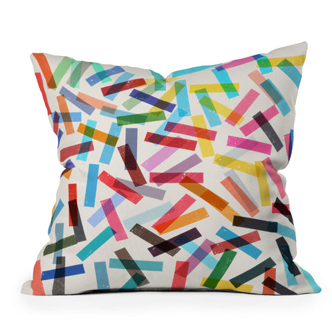 Garima Dhawan Fiesta 2 Throw Pillow