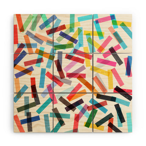 Garima Dhawan Fiesta 2 Wood Wall Mural