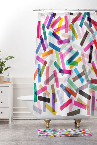 Garima Dhawan fiesta 3 Shower Curtain And Mat