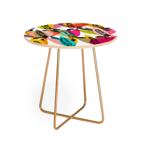 Garima Dhawan flowering 2 Round Side Table