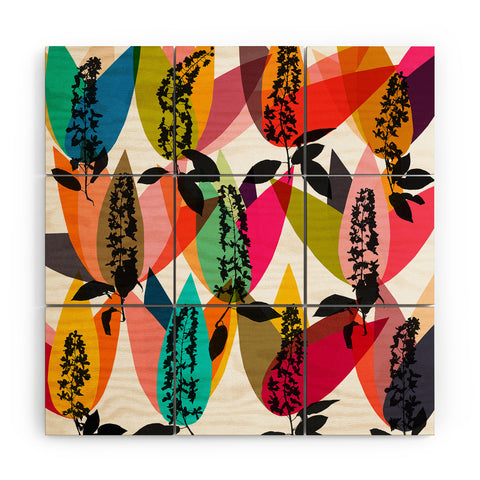 Garima Dhawan flowering 2 Wood Wall Mural