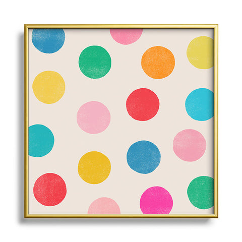 Garima Dhawan fly 1 Metal Square Framed Art Print