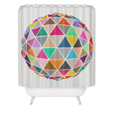 Garima Dhawan Geodesic 1 Shower Curtain