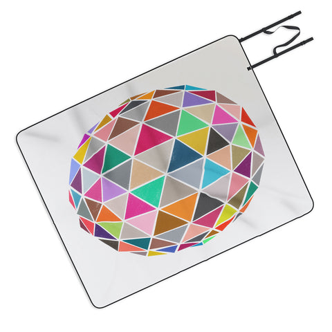 Garima Dhawan Geodesic 1 Picnic Blanket