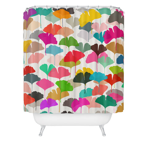 Garima Dhawan gingko 3 Shower Curtain