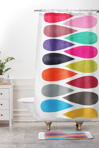 Garima Dhawan harmony 1 Shower Curtain And Mat