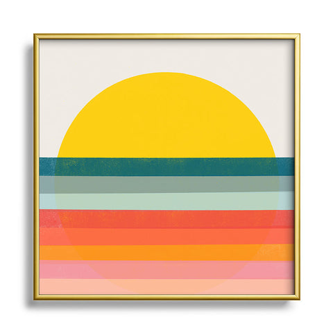 Garima Dhawan hope 1d Square Metal Framed Art Print