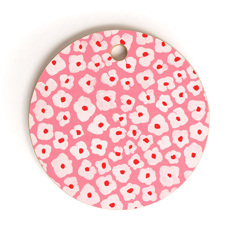 Garima Dhawan hydrangea 1 Cutting Board Round