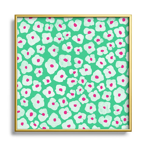 Garima Dhawan hydrangea 3 Metal Square Framed Art Print
