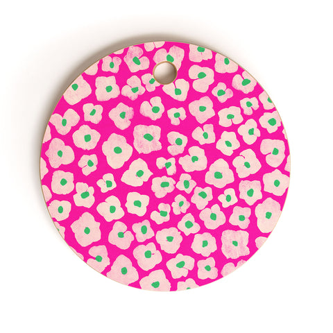 Garima Dhawan hydrangea 6 Cutting Board Round