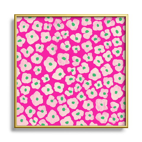 Garima Dhawan hydrangea 6 Metal Square Framed Art Print