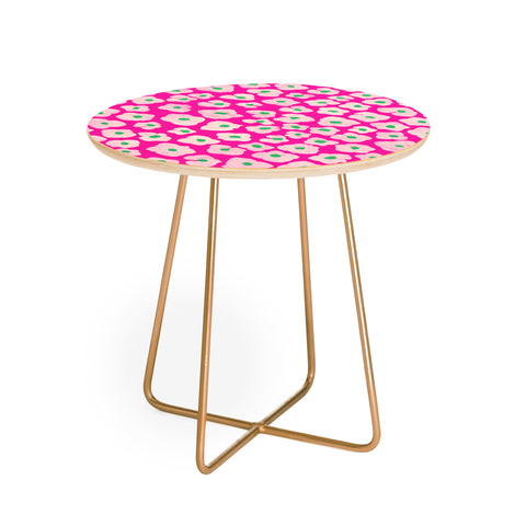 Garima Dhawan hydrangea 6 Round Side Table