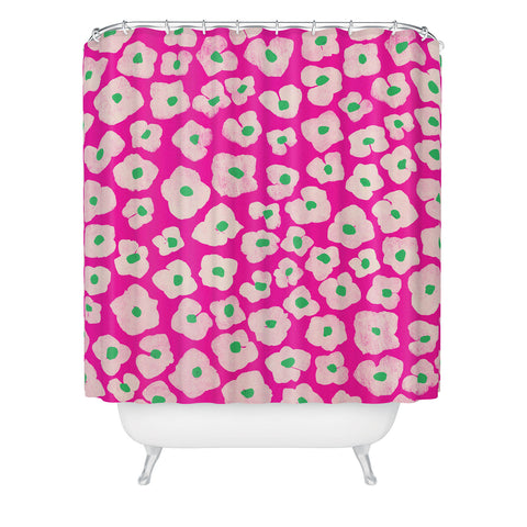 Garima Dhawan hydrangea 6 Shower Curtain