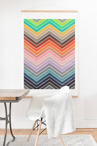 Garima Dhawan journey 2 Art Print And Hanger