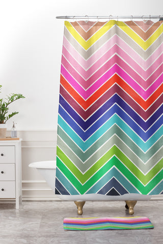 Garima Dhawan journey 3 Shower Curtain And Mat