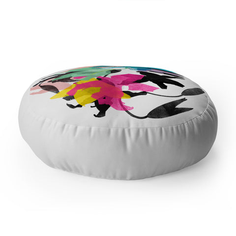Garima Dhawan lily 1 Floor Pillow Round