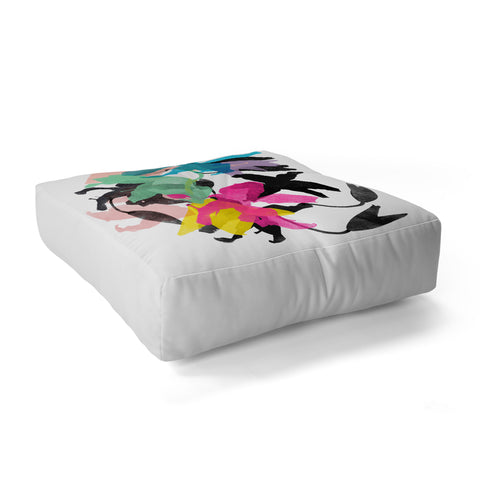 Garima Dhawan lily 1 Floor Pillow Square